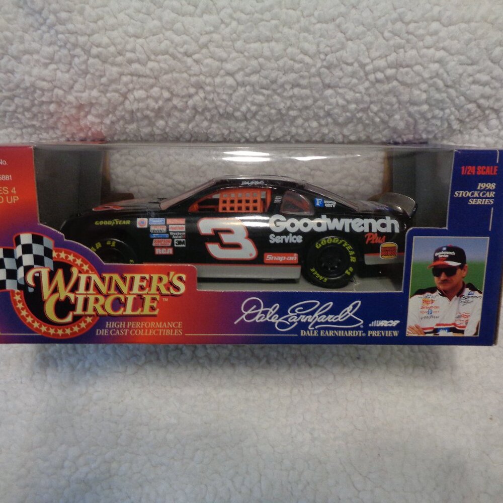Dale Earnhardt #3 Winner's Circle Goodwrench 1/24 1998 Chevrolet Diecast Car